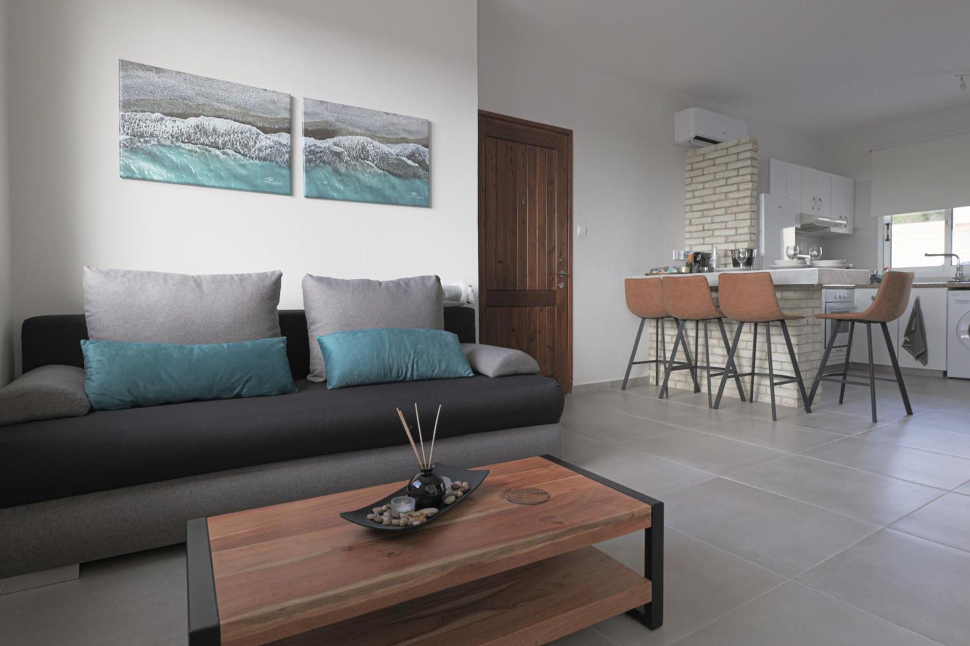Eden Blue-Horizon 1B, Paphos, Sea View, Pool Konia Exterior foto