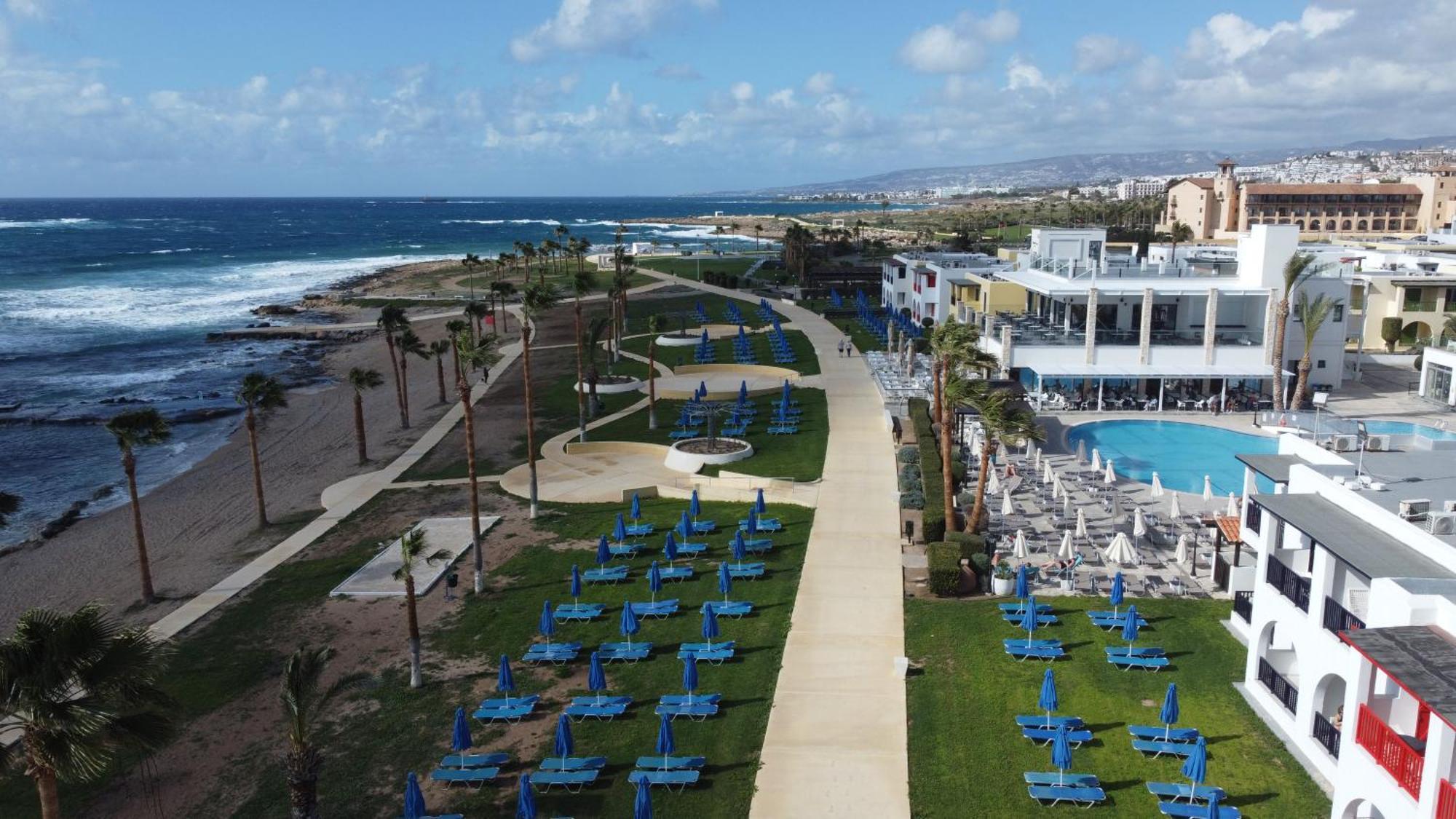 Eden Blue-Horizon 1B, Paphos, Sea View, Pool Konia Exterior foto