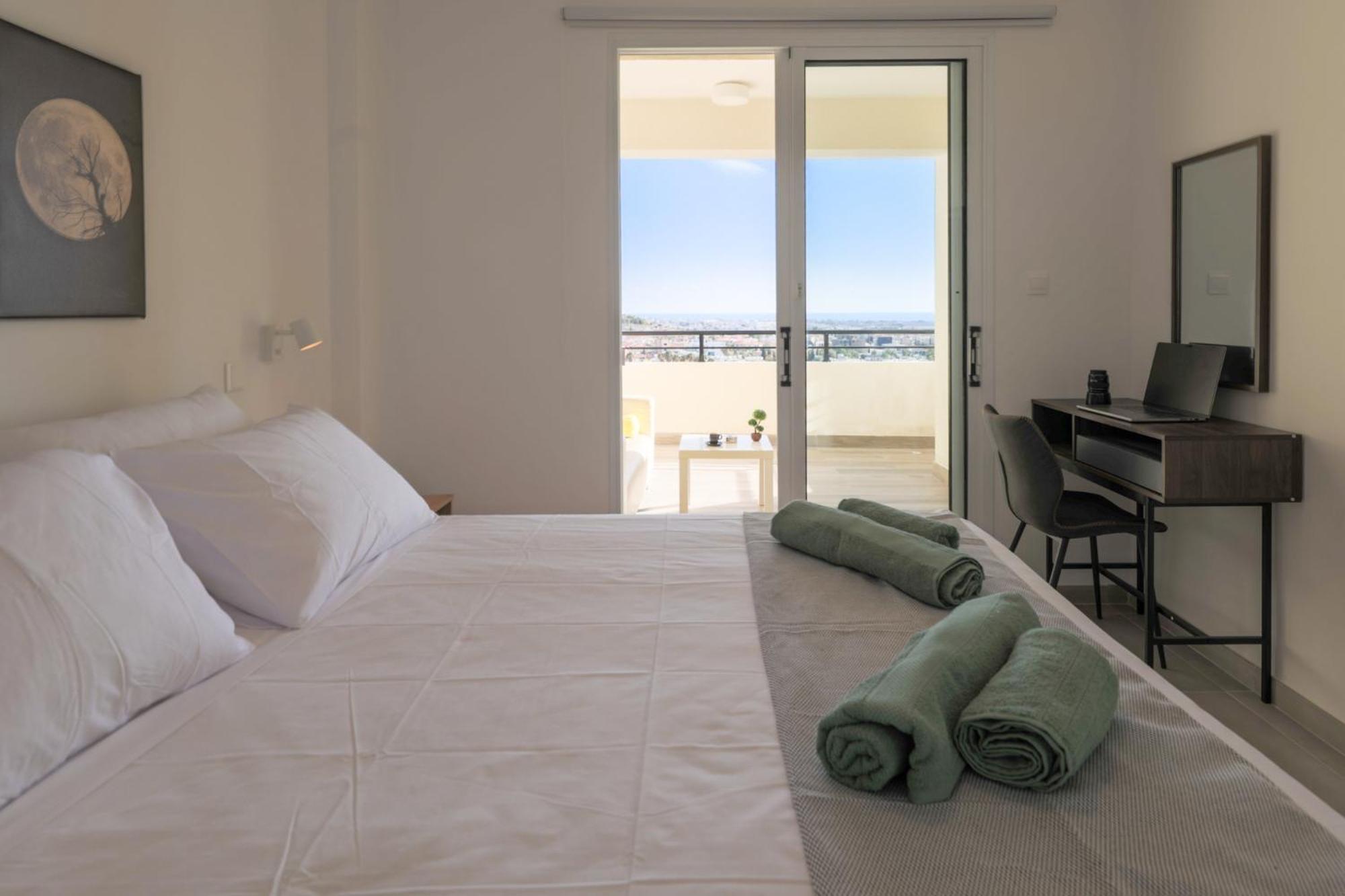 Eden Blue-Horizon 1B, Paphos, Sea View, Pool Konia Exterior foto