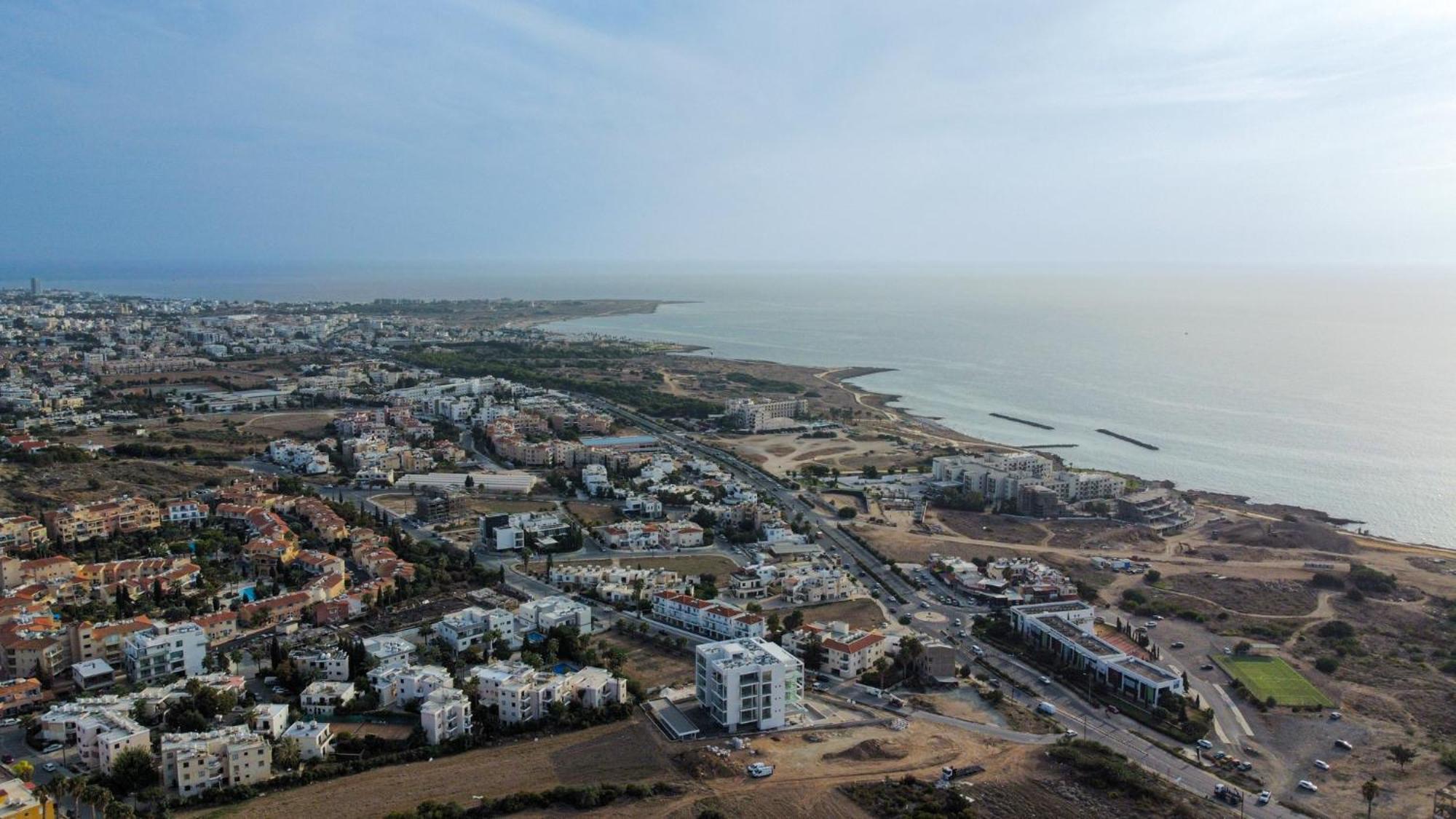 Eden Blue-Horizon 1B, Paphos, Sea View, Pool Konia Exterior foto