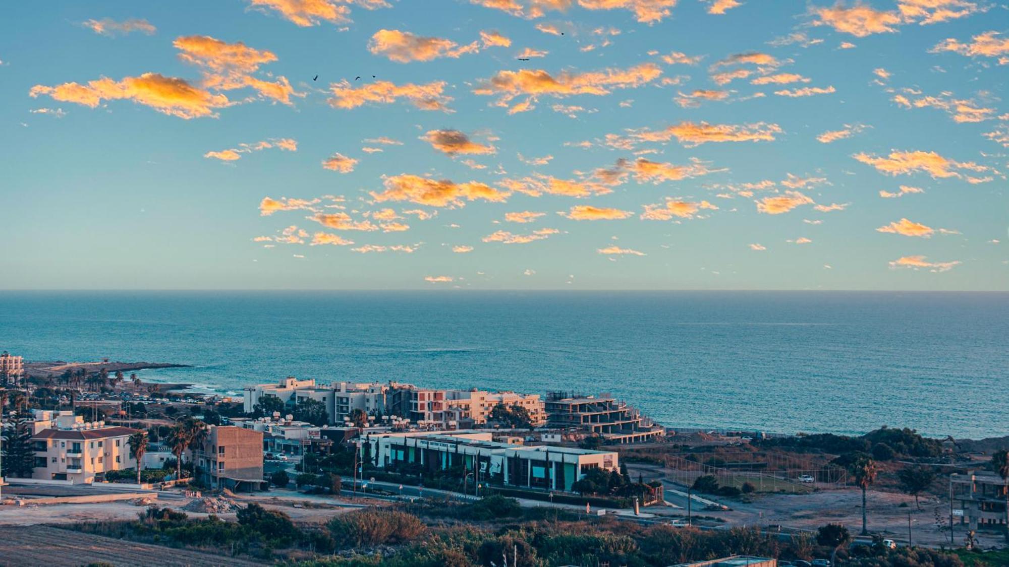Eden Blue-Horizon 1B, Paphos, Sea View, Pool Konia Exterior foto